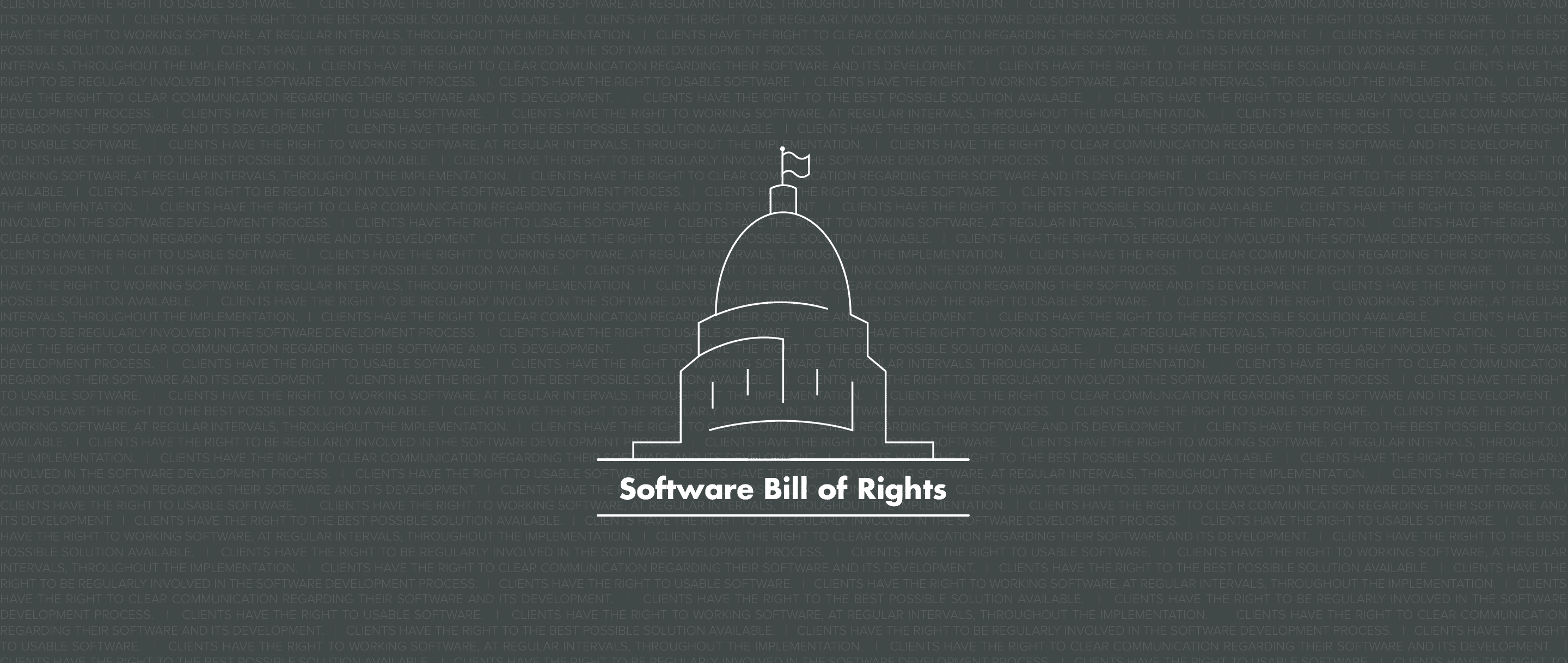 Phase 2 Software Bill of Rights